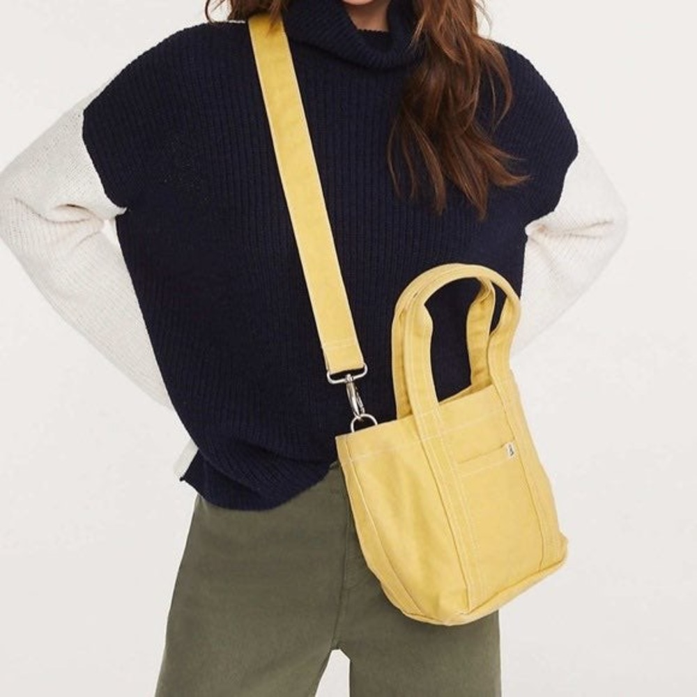 Lou and Grey yellow canvas bag